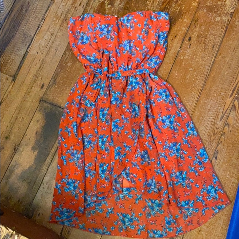 Strapless Boutique Dress size large